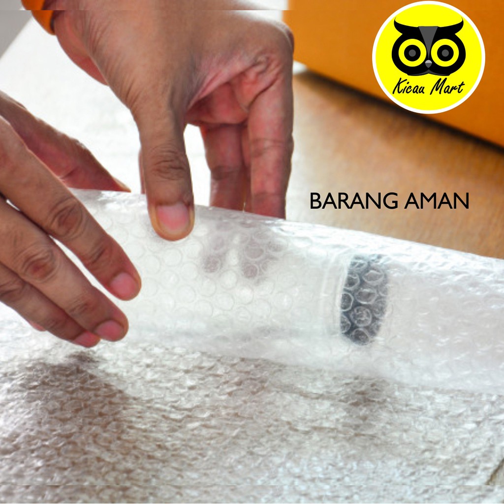 EXTRA PLASTIK BUBBLE WRAP PACKING TAMBAHAN PEMBUNGKUS ANTI PECAH BUBWRP