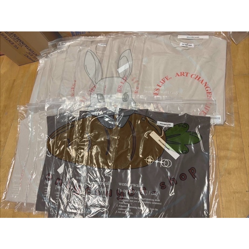 plnsn tshirt ygs & PC x fansign wonderwall