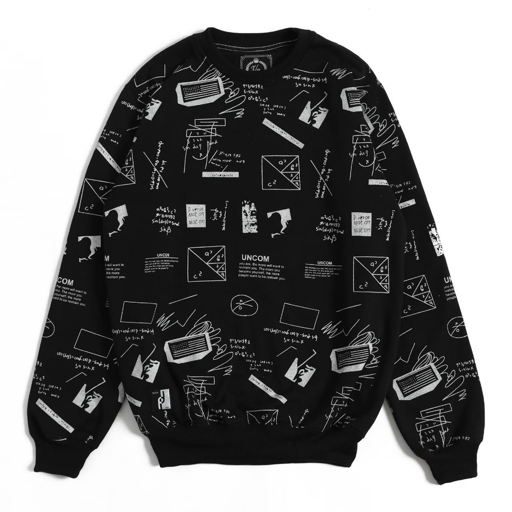 SWEATER FULLPRINT CASUAL CREWNECK / SWEATER EDITION PREMIUM UNISEX