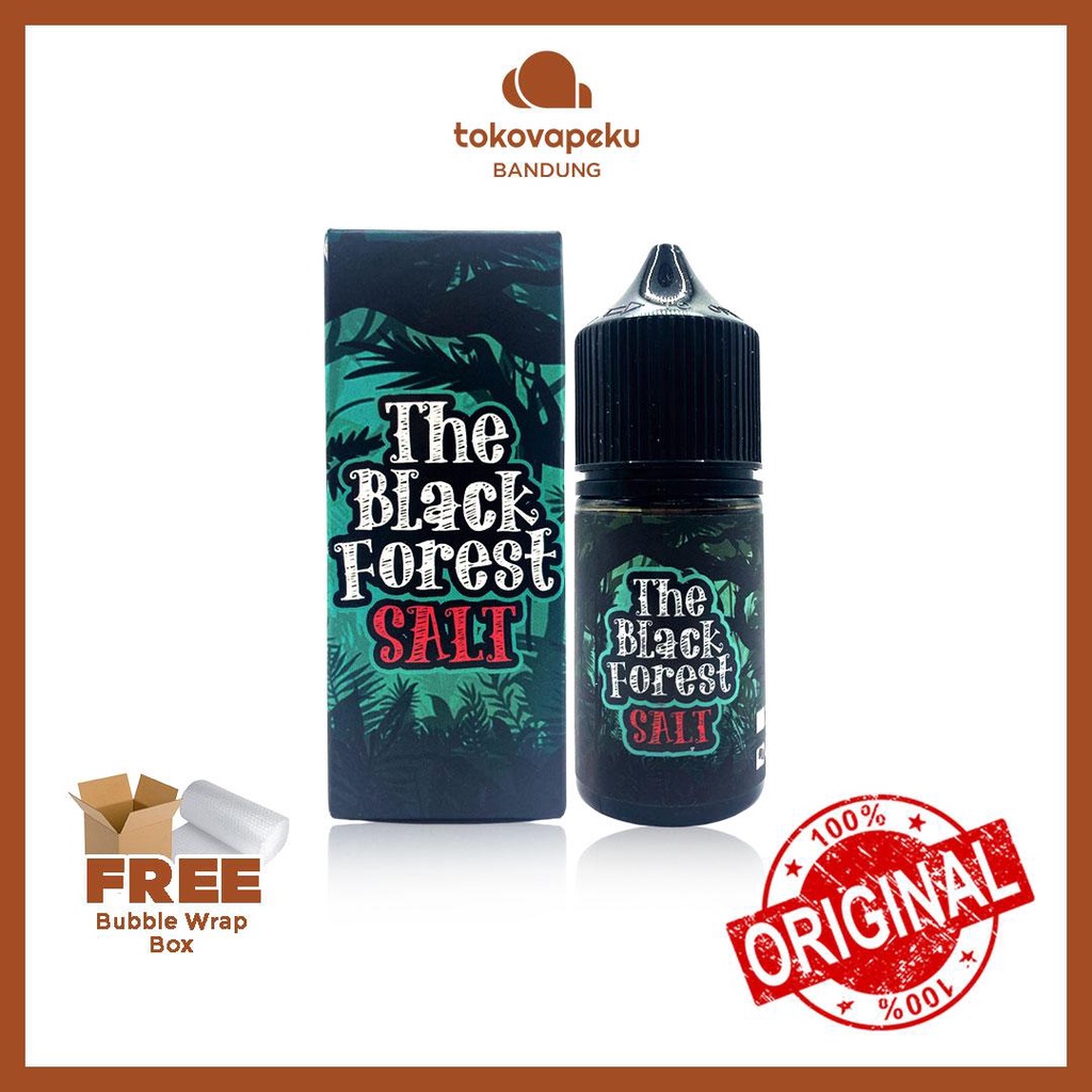 THE BLACK FOREST SALT 30ML BLACK FOREST AUTHENTIC by ACE OF VAPE X CIKINI VAPE