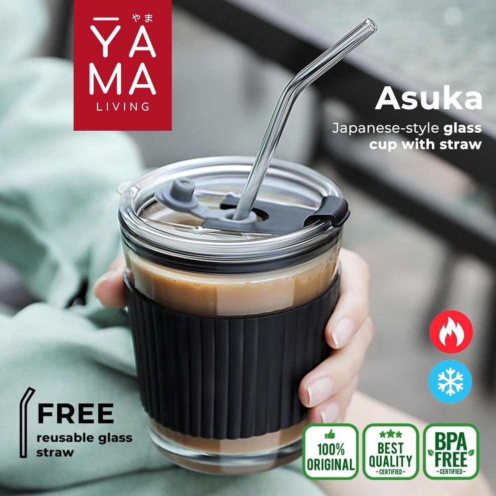 YAMA ASUKA BOTTLE CUP BOTOL MINUM GELAS KOPI TEH COFFEE AESTHETIC ESTETIK TUMBLR BOTTLE NOT STARBUCK
