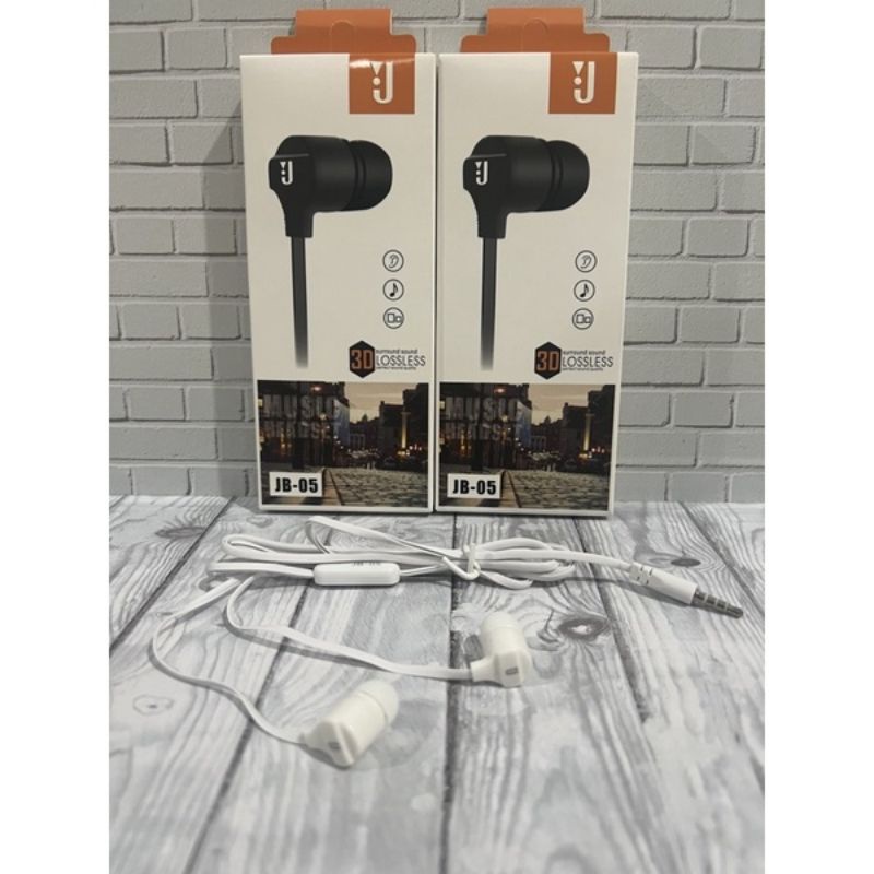 HEADSET HANDSFREE JB-05 + MIC EXTRA BASS