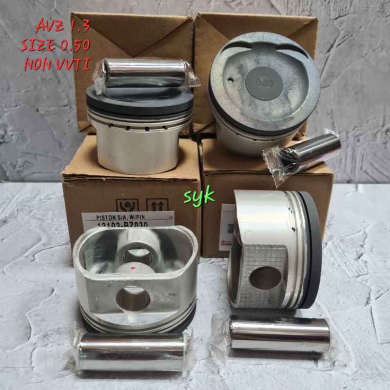 PISTON ASSY AVANZA 1.3 SIZE 0.50 NON VVTI