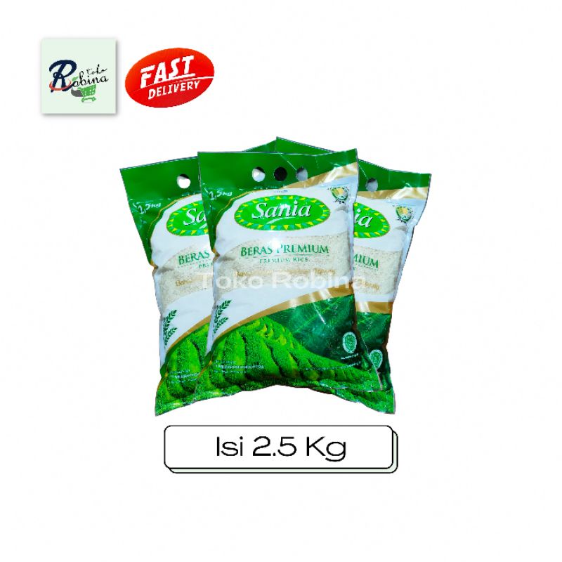 

Sania Beras Premium 2.5 Kg