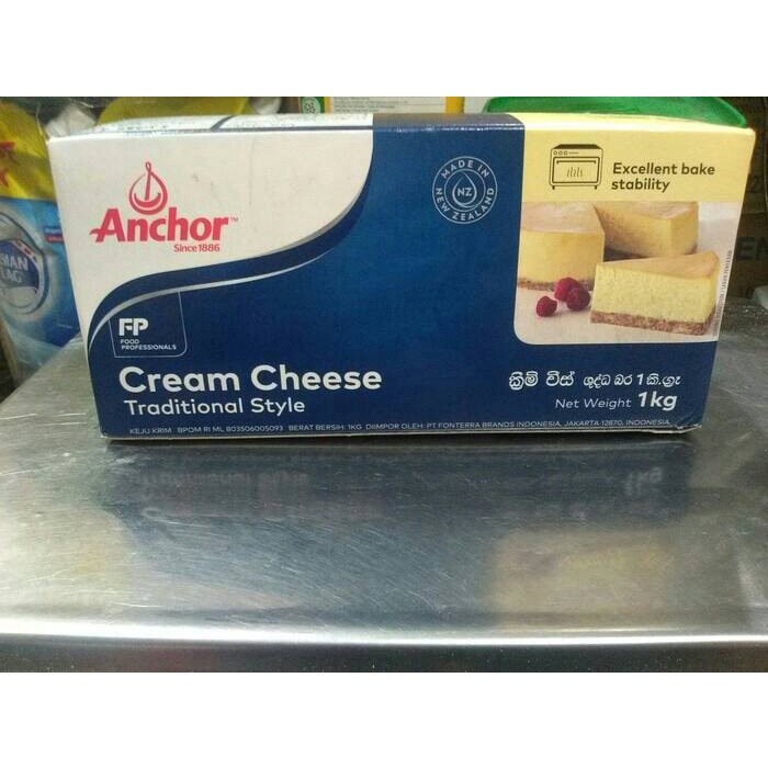 

Cream Cheese Anchor 1kg