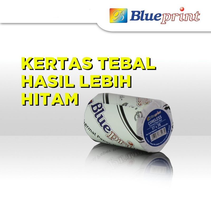 

kertas termal Struk Kasir edc blueprint 57 x 38 mm 1 roll