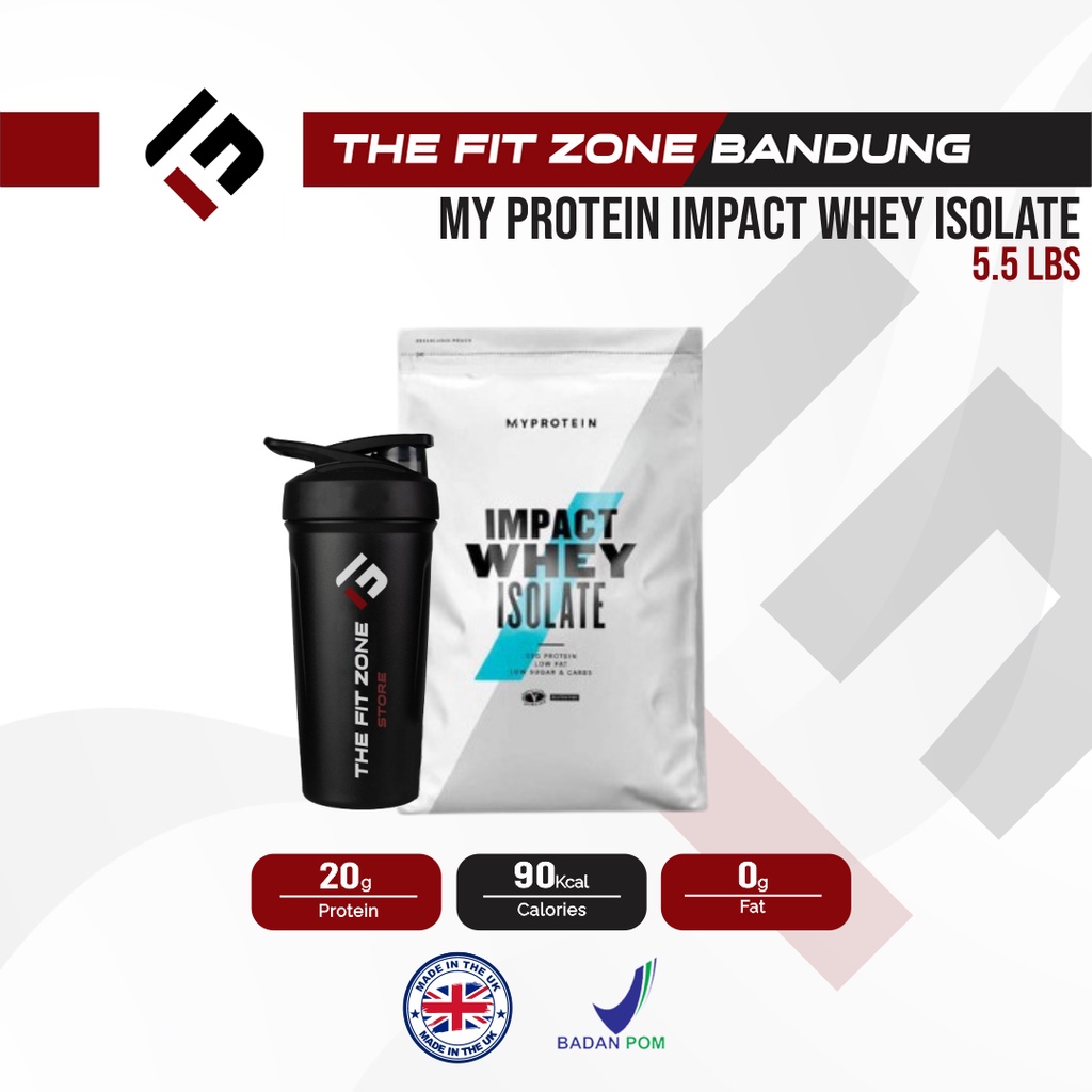 Myprotein Impact Whey Isolate 5.5lbs Whey Protein Isolate Myprotein