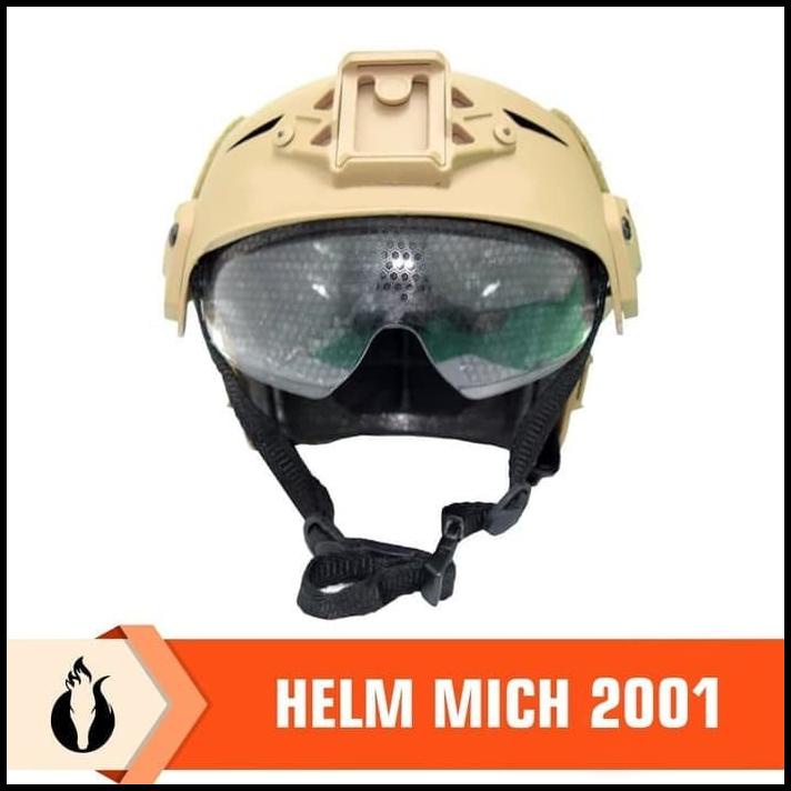 Helm Tentara Militer Airsoftgun Mich 2001 Tactical Helmet