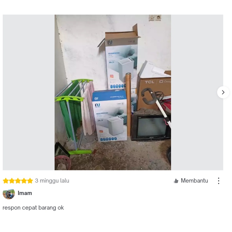Notale Milzu Smart Dehumidifier 20L hari with Wifi Penyerap Lembab