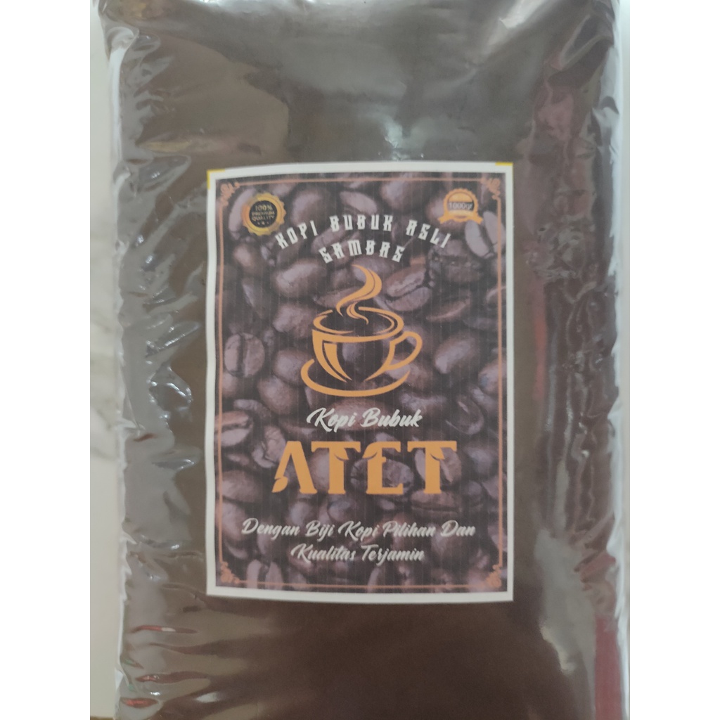 

Kopi Bubuk ATET asli dari Sambas (1000gram)