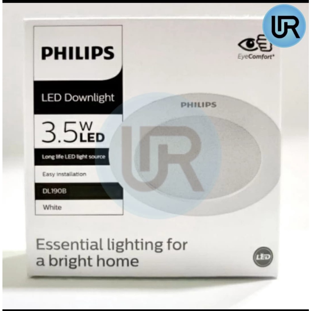 LAMPU DOWNLIGHT LED PHILIPS ERIDANI 3.5 WATT | LAMPU DONWLIGHT LED PHILIPS ERIDANI 3.5 WATT WARNA KUNING DAN PUTIH