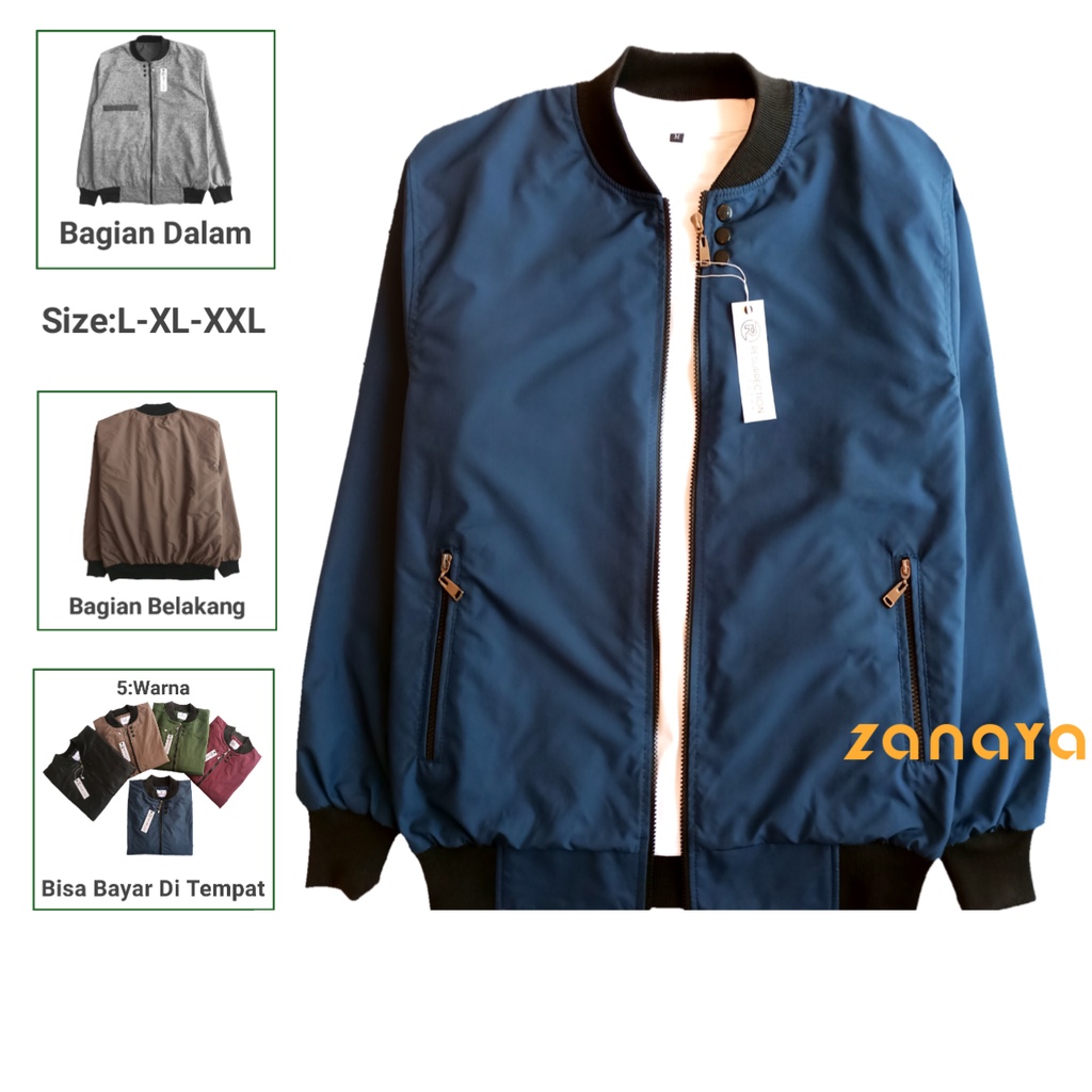 Jaket Pria /Jaket Bomber /jaket Wanita /Cocok Untuk Berkendara Tahan Angin