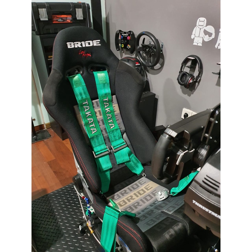 Racing Seat Bride Lowmax Black Carbon Black