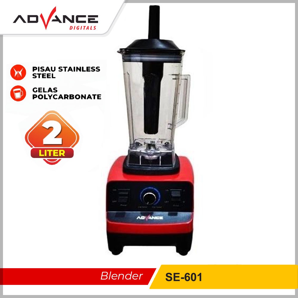 Advance Digitals SE-601 Blender Multifungsi Serbaguna Kapasitas 2Liter 1 Thn Garansi Resmi