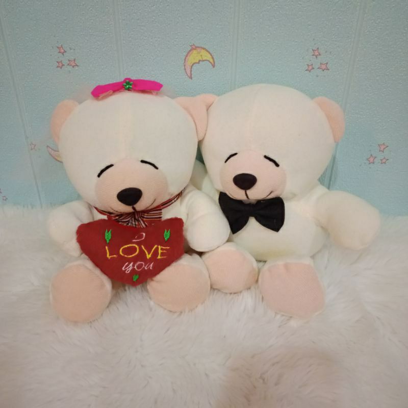 Boneka Teddy Bear Couple Boneka Teddy Bear Married Boneka Bear Couple Bonek Bear Married Boneka Bear Wedding Boneka Wedding Boneka Beruang Menikah