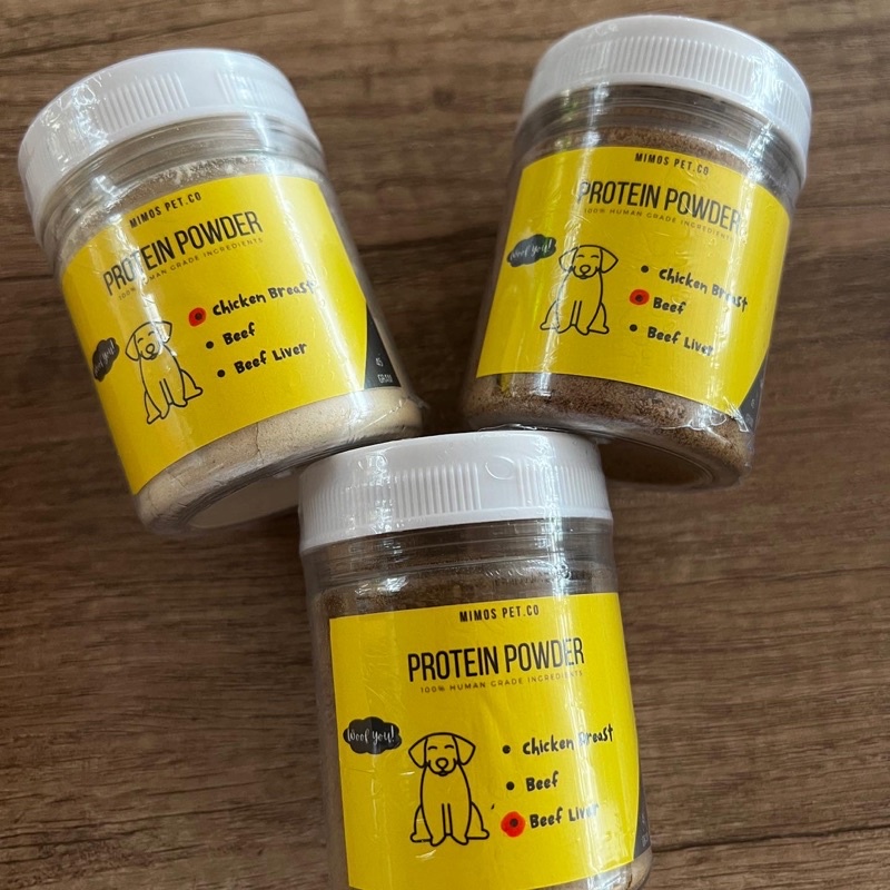 Mimos protein magic powder (beef, chicken, beef liver)