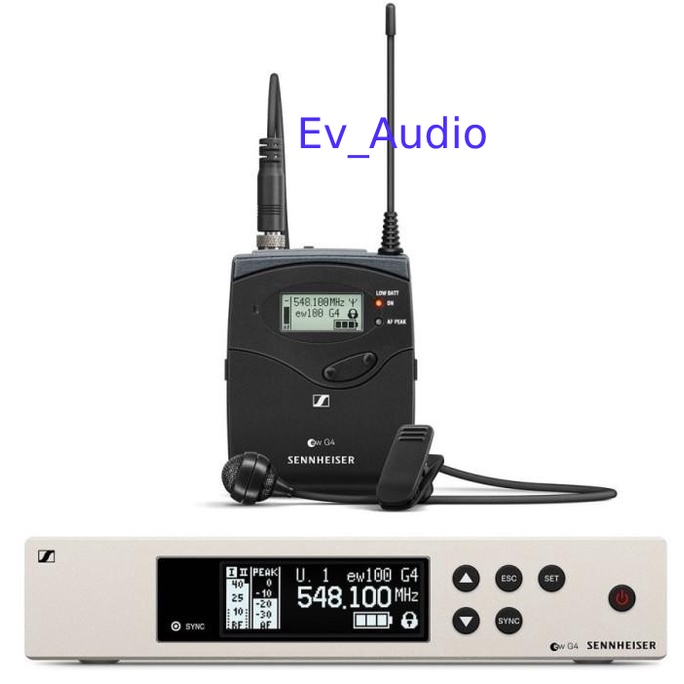 Mic Wireless Sennheiser EW100 G4 ME4 / EW 100 G4 ME4 Lavalier Original