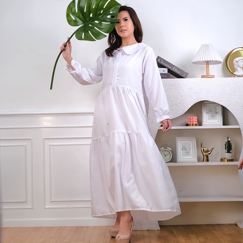 Gamis maxi MANILA Dress wanita