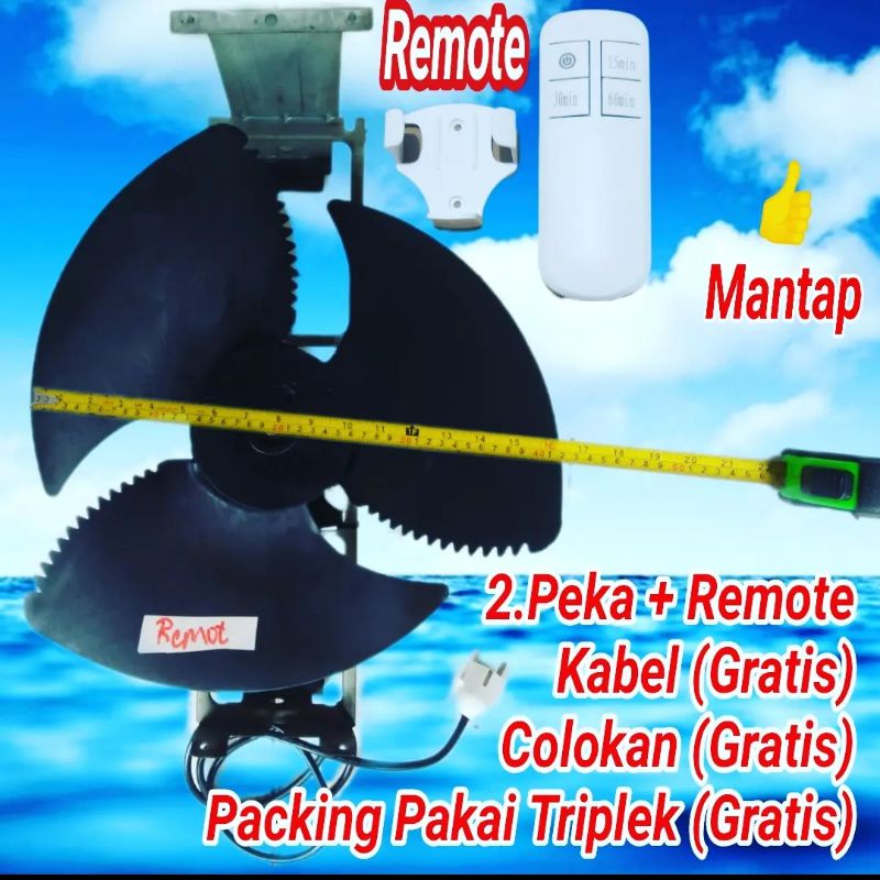 Kipas angin blower AC, 2.Peka, Dua Peka model baru, Blower ac, Kipas ac, Kipas angin ac pakai Remote