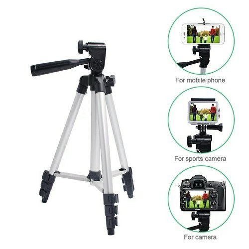 Stand Tripod Ringan Tripod Hp Handphone Tinggi 1 M Bonus Holder Hp