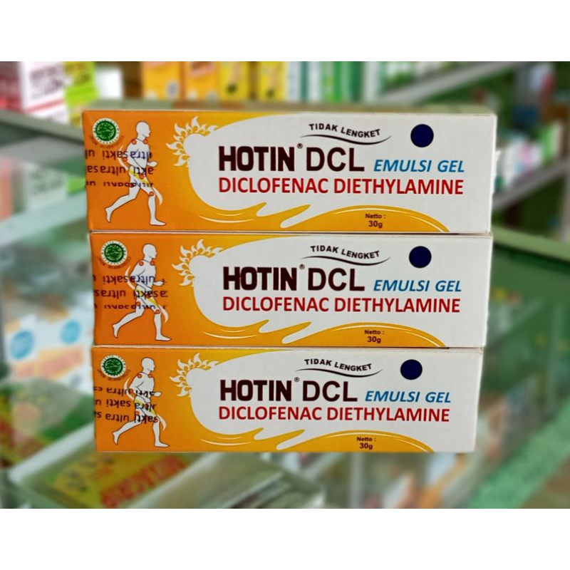 HOT IN DCL 30gr Untuk Nyeri Sendi / Terkilir / Rematik / Pegal linu