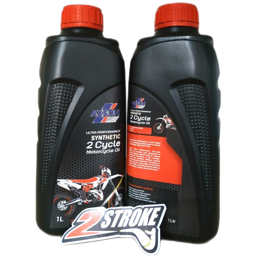 Oli Axson Lube / Oli Samping Axson Ultra Performance Full Synthetic 2T - 1L
