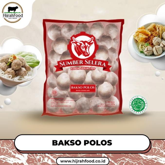 

Bakso Sapi Sumber Selera POLOS | Regular Meatballs