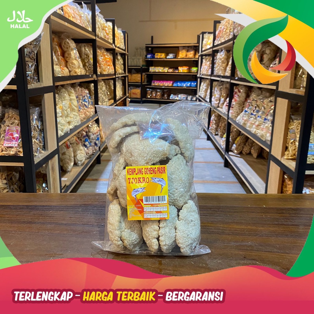 

KEMPLANG PASIR TJOKRO ORANGE CUKA + SAMBAL ISI 23 KEPING KHAS BANGKA 380gr