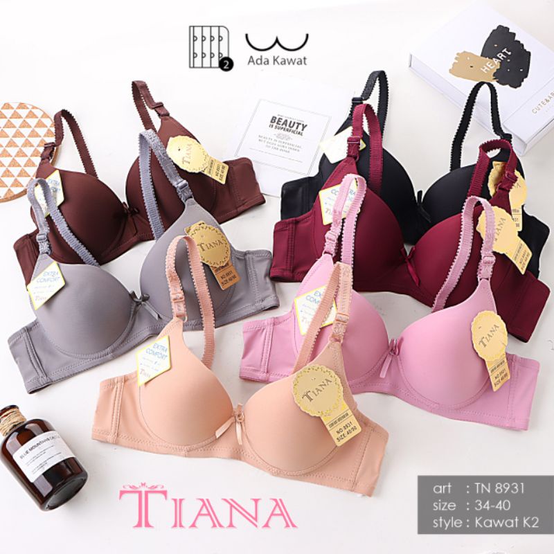 bra fashion tiana kawat busa tipis K8931