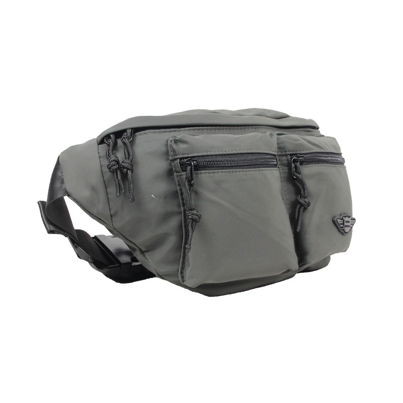 [KLIKTAS] Tas Pinggang Pria Import Polo Hummer 9558 Waist Bag Bahu Laki Modis Fashion Terbaru