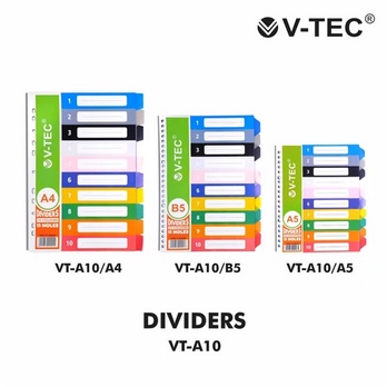 

V-TEC Divider Type VT-A10 - A4/A5/B5