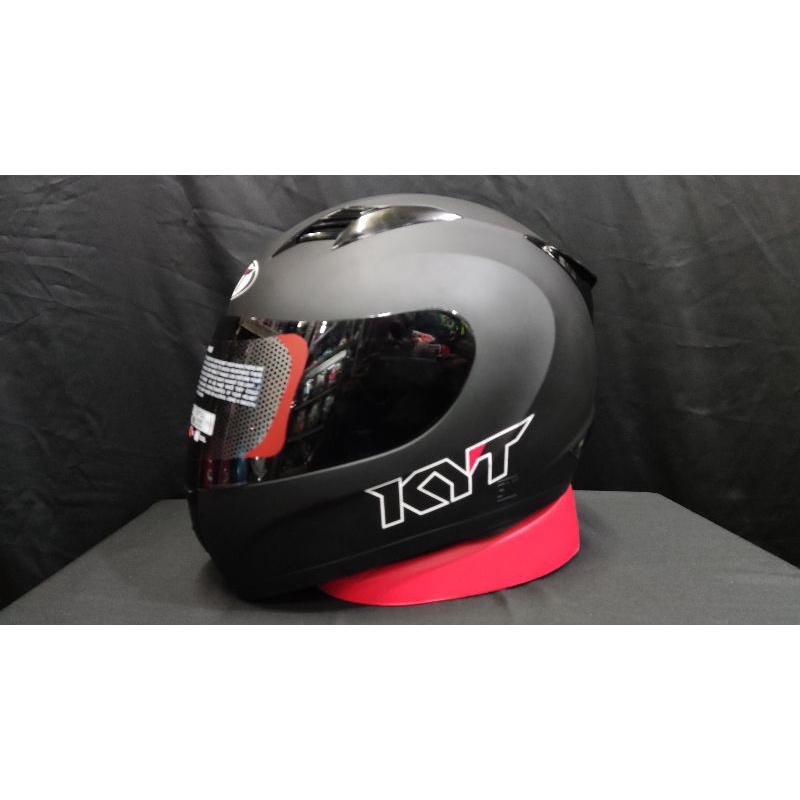 helm kyt r10 black doff