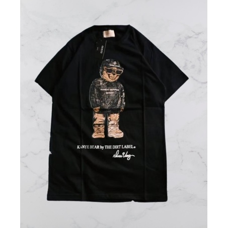 KAOS GUCCI BEAR KANYE / GUCCI BEAR TEE - FULLTAG & LABEL.