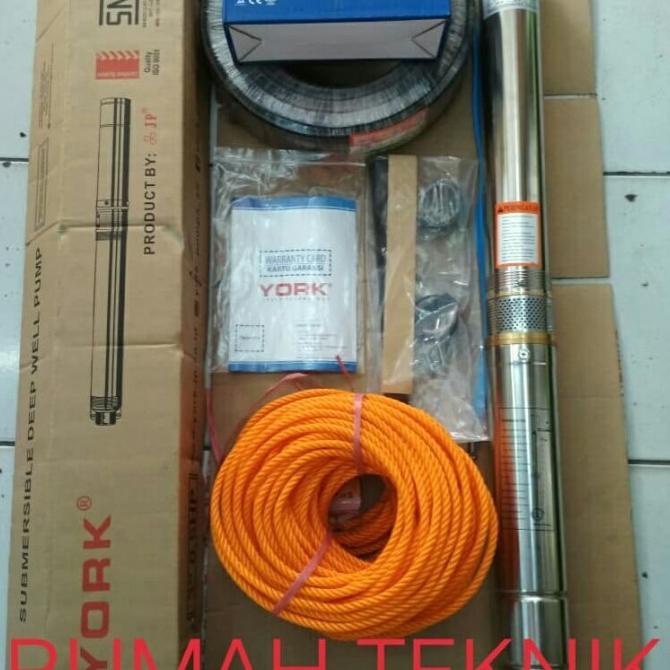 Pompa Satelit York 1/2 Hp 3" Sumbersible Shimizu 1/2Hp