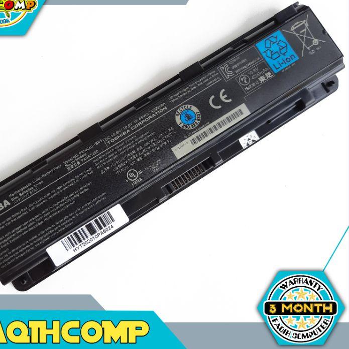 BISA COD ✔️Baterai Original Toshiba C800 C800D C840 C845 C850 C855 L800 L840 L845 L850 L855 M800 M84