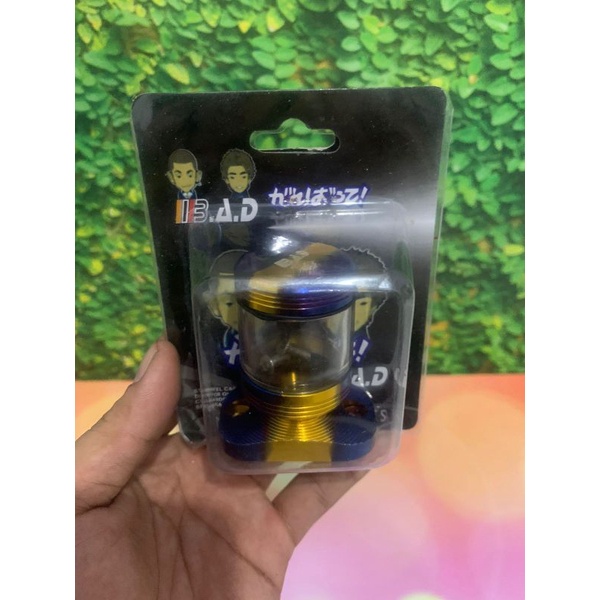 Tutup Minyak Rem Two Tone model stempel kaca transparan 2tone Thailand