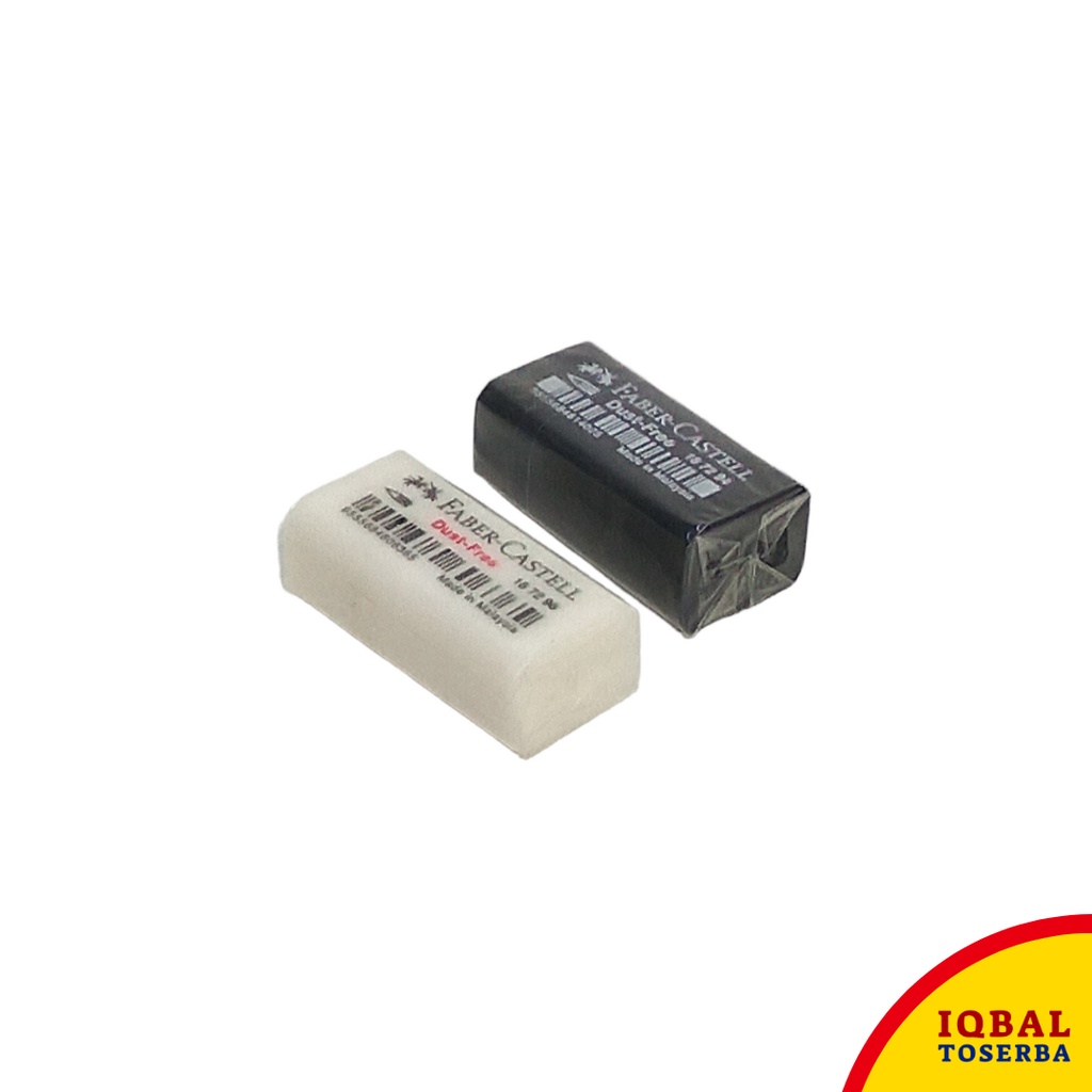 

PENGHAPUS FABER CASTELL/PENGHAPUS FABER CASTEL KECIL HITAM/PENGHAPUS FABER CASTEL KECIL PUTIH/ATK