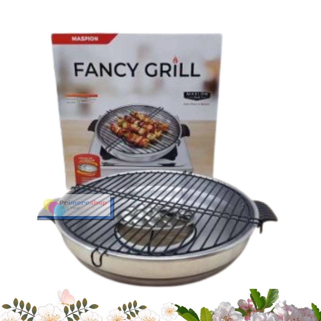 PANGGANGAN SOSIS BAKAR SERBAGUNA BBQ ANTI LENGKET / PEMANGGANG SERBAGUNA FANCY GRILL MASPION