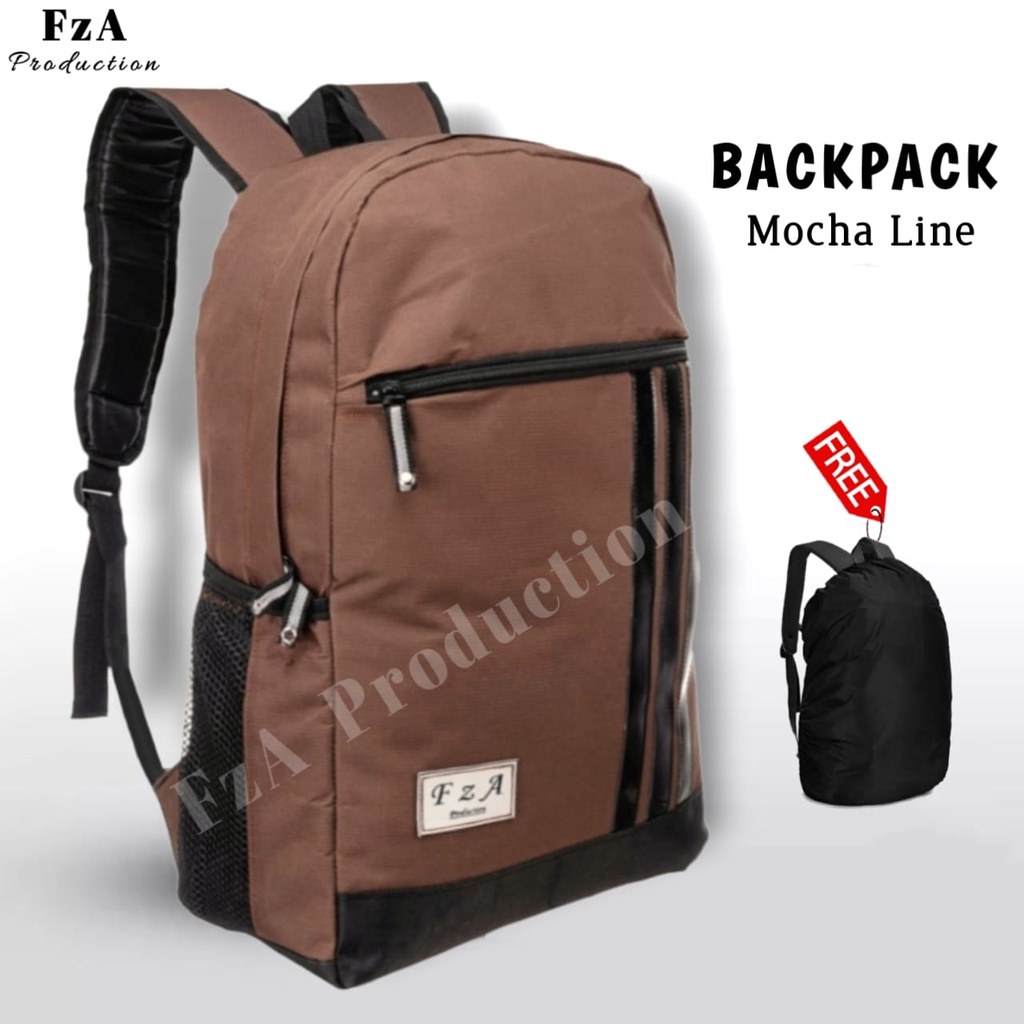 FzA Official - Tas Ransel Punggung Distro Casual Pria Wanita / Tas Ransel Laptop Backpack Original - MCLRC