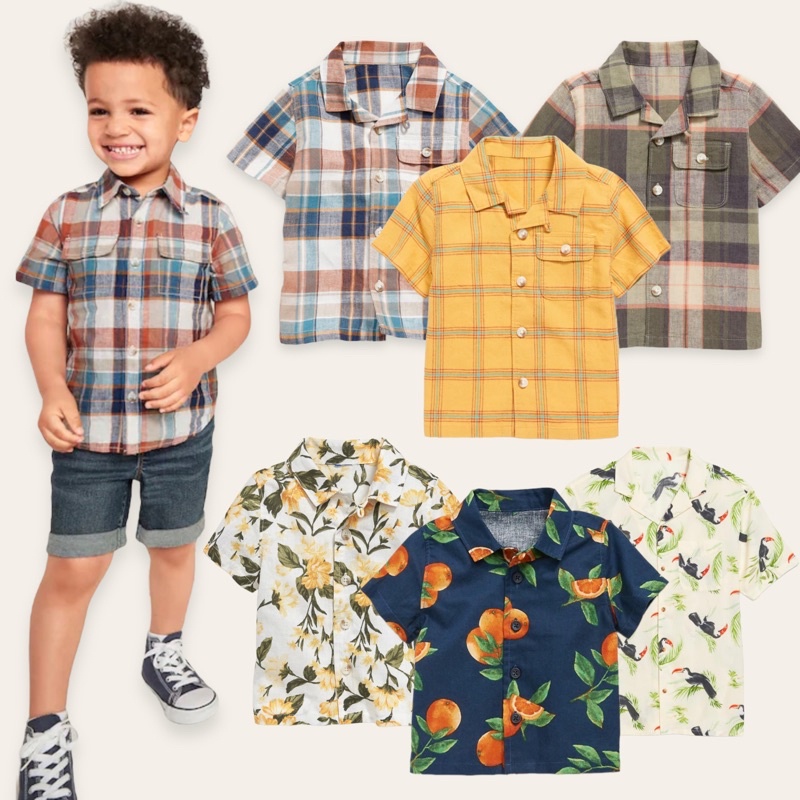 Kemeja Anak Bayi Laki Laki Old Navy