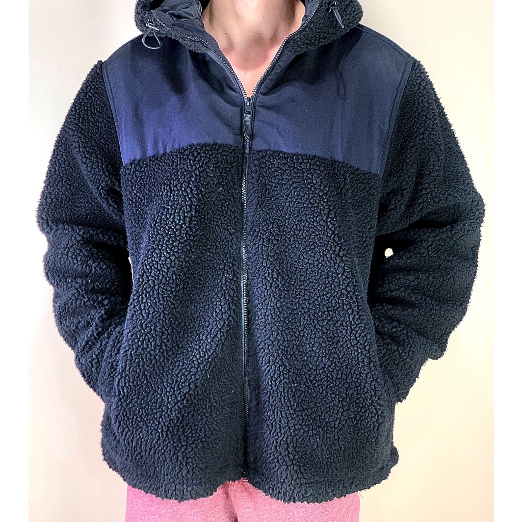 H&M Men Wool Jacket Jaket Pria Bulu Musim Dingin Winter Size XL Original