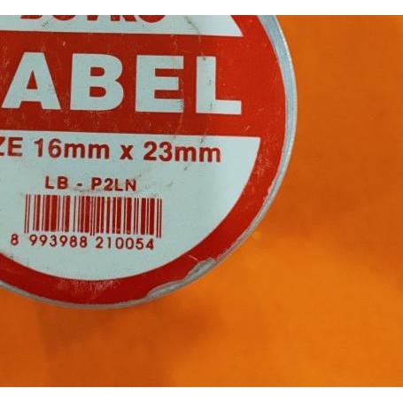 

KERTAS LABEL HARGA JOYKO 2 BARIS PUTIH LB - P2LN ( 10 PCS )