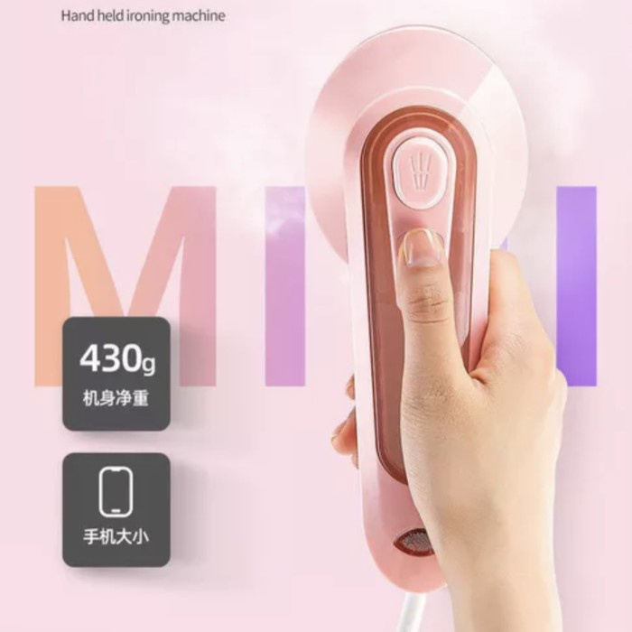 Setrika Portable Mini untuk Travel  / Mini Electric Iron / Setrika travel / Setrika uap