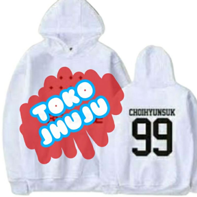 Jaket Hoodie Jumper Kpop Haruto Tresur  Logo Besar + Request nama nomor member