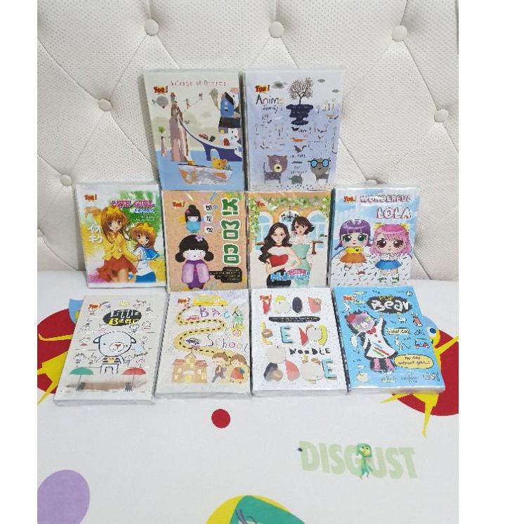 

PRODUCT TERLARIS (10pc) buku tulis murah fancy gambar 30 lembar ❂ 866