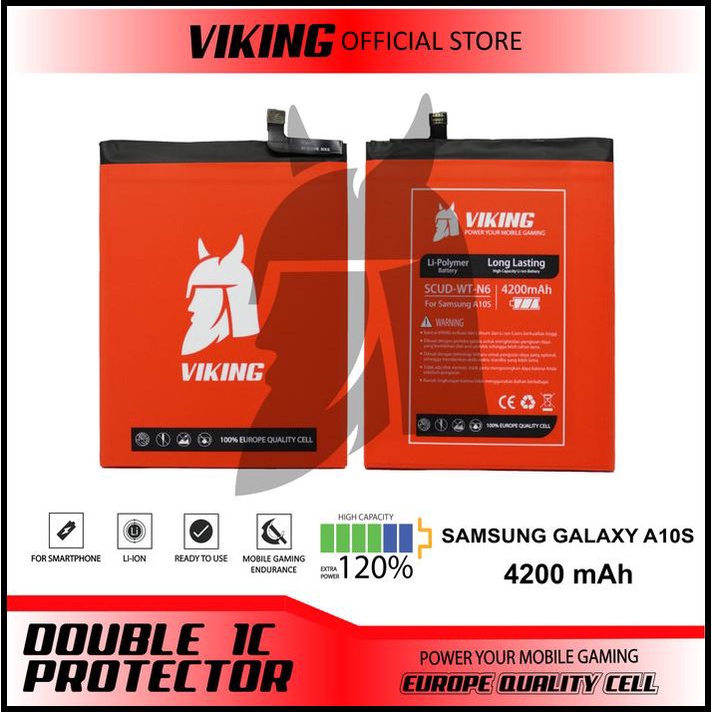 Baterai Viking Samsung Galaxy A10S - A20S Double Power