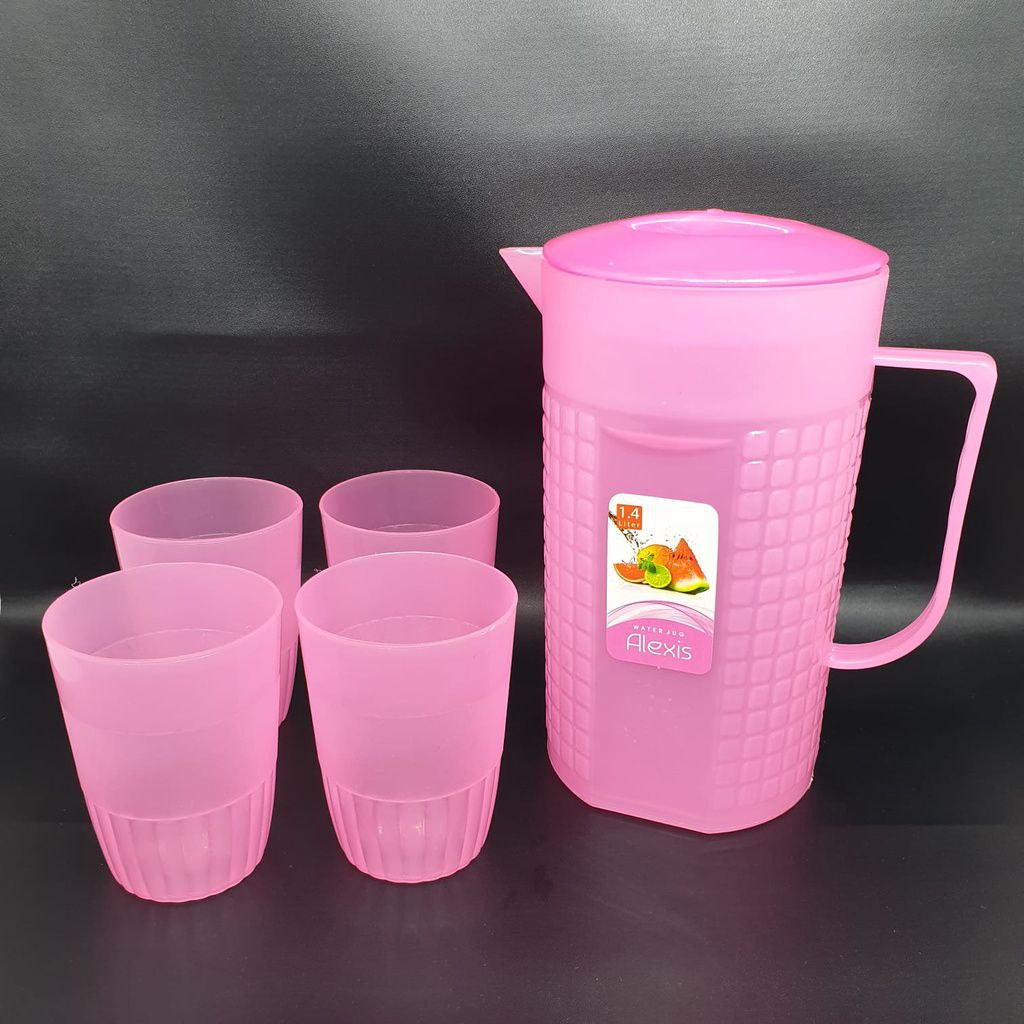 Kode 511 Teko Set 5in1 Water Jug Set Plastik