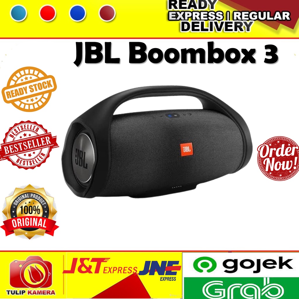 JBL Boombox 3 Boombox3 Wireless Outdoor Bluetooth Speaker