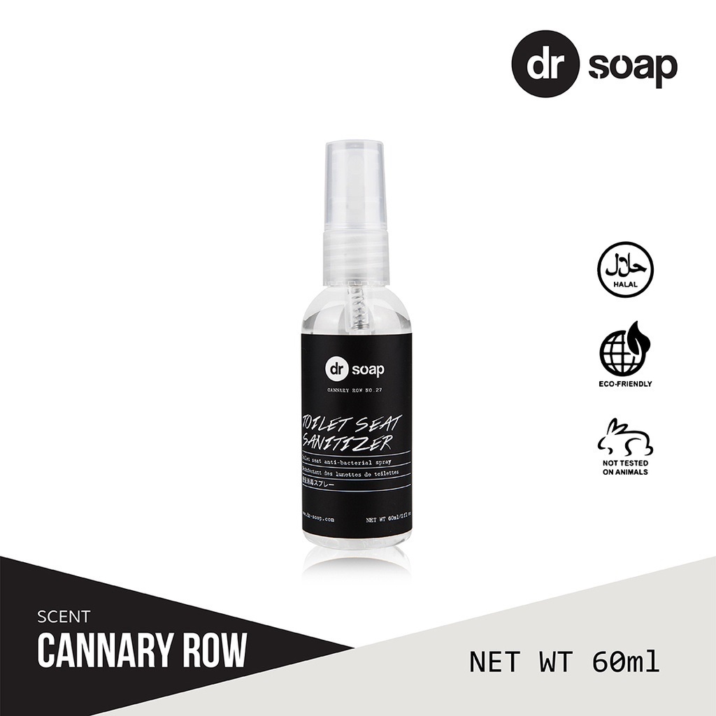 Dr Soap Toilet Seat Sanitizer Spray Sanitizer Dudukan Toilet