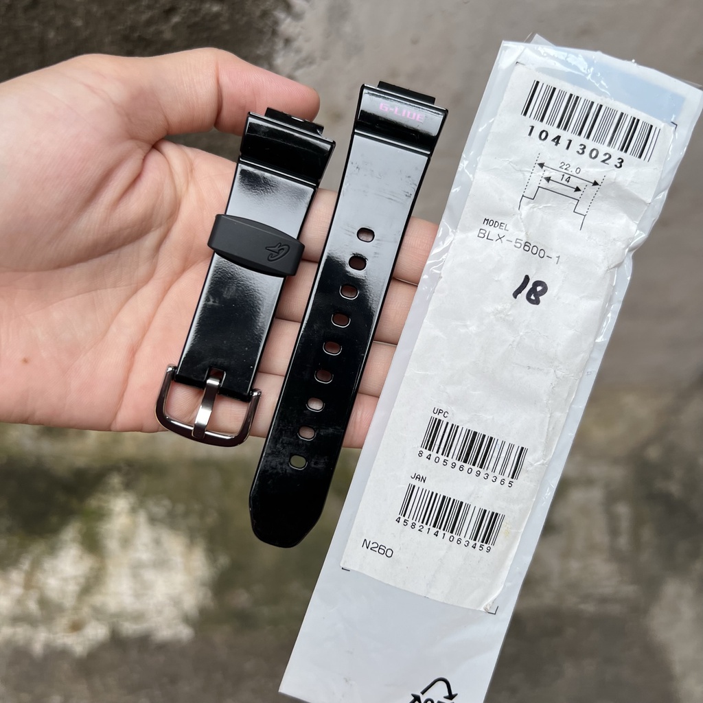 Tali jam tangan casio baby-g BLX-5600 1original strap band BLX 5600